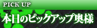 本日のピックアップ奥様